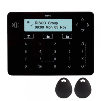RISCO RPKELPB0000A Black με Proximity reader